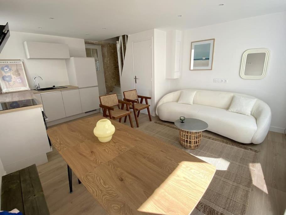 Maison Bord De Mer Langrune-sur-Mer Esterno foto